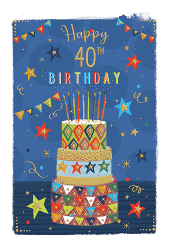 Picture of HAPPY 40TH BIRTHDAY